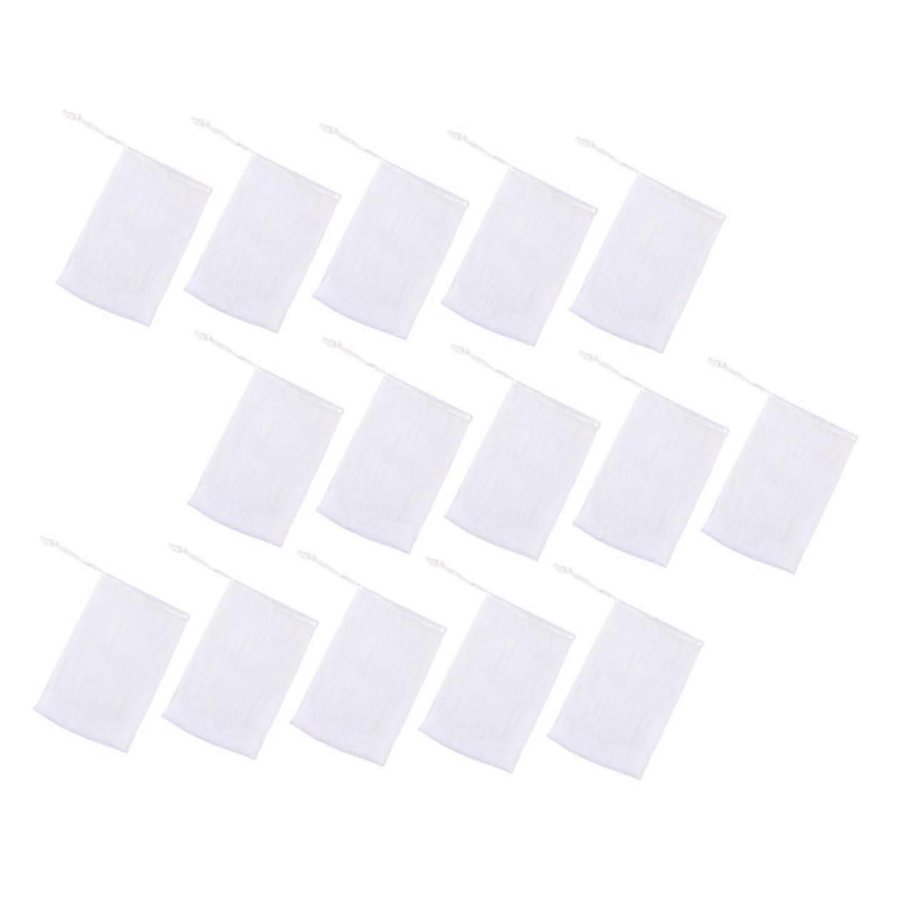 Soap Saver Bag Bulk 50pcs Double Layer Foaming Mesh Pouch for Bar Soap with SoapSaving Design