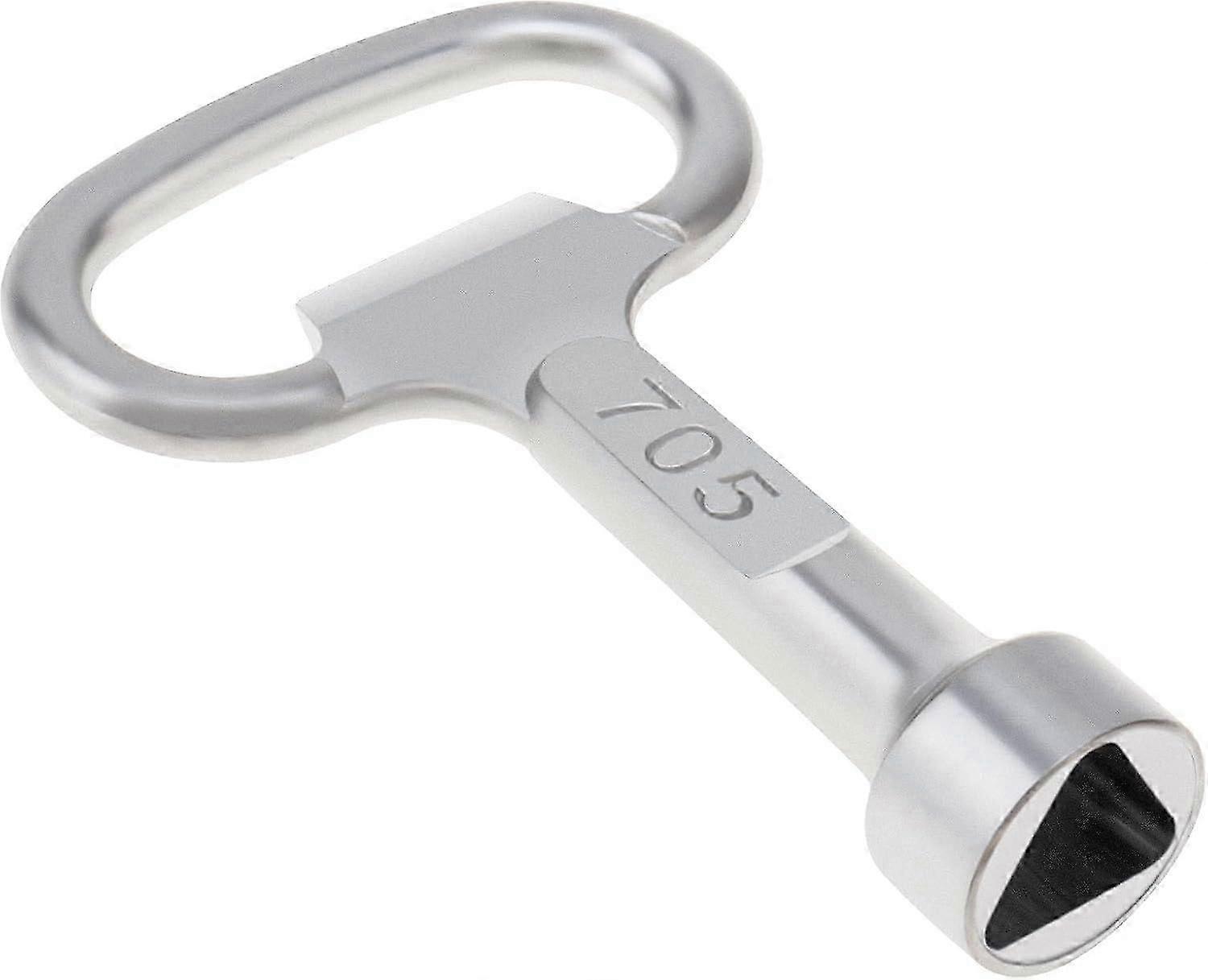 Multi-purpose utility wrench for plumbers, triangular wrench, socket wrench for radiators, gas, electric