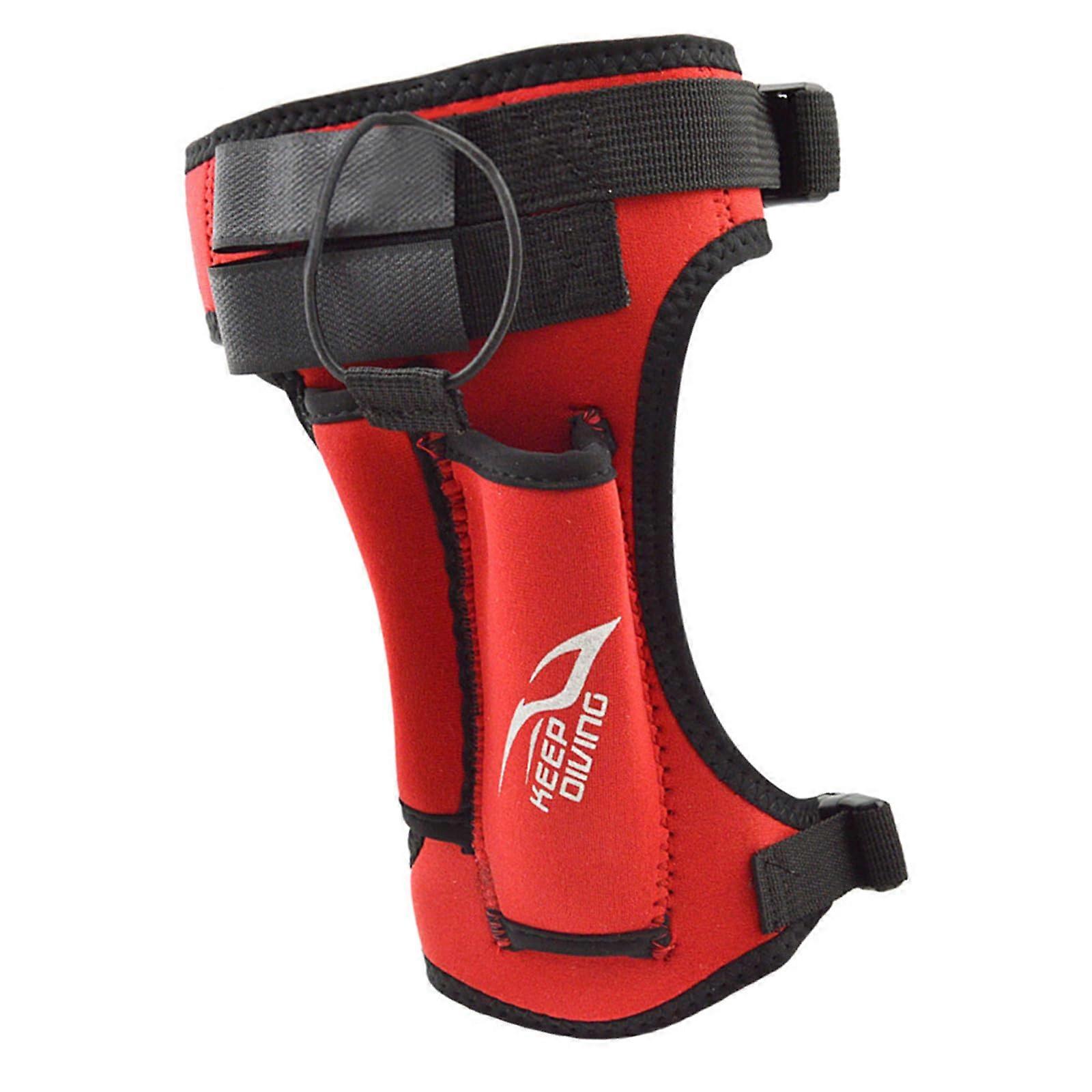 Diving Knife Leg Holster with Adjustable Scuba Diving Leg Strap for Enhanced Underwater Mobility