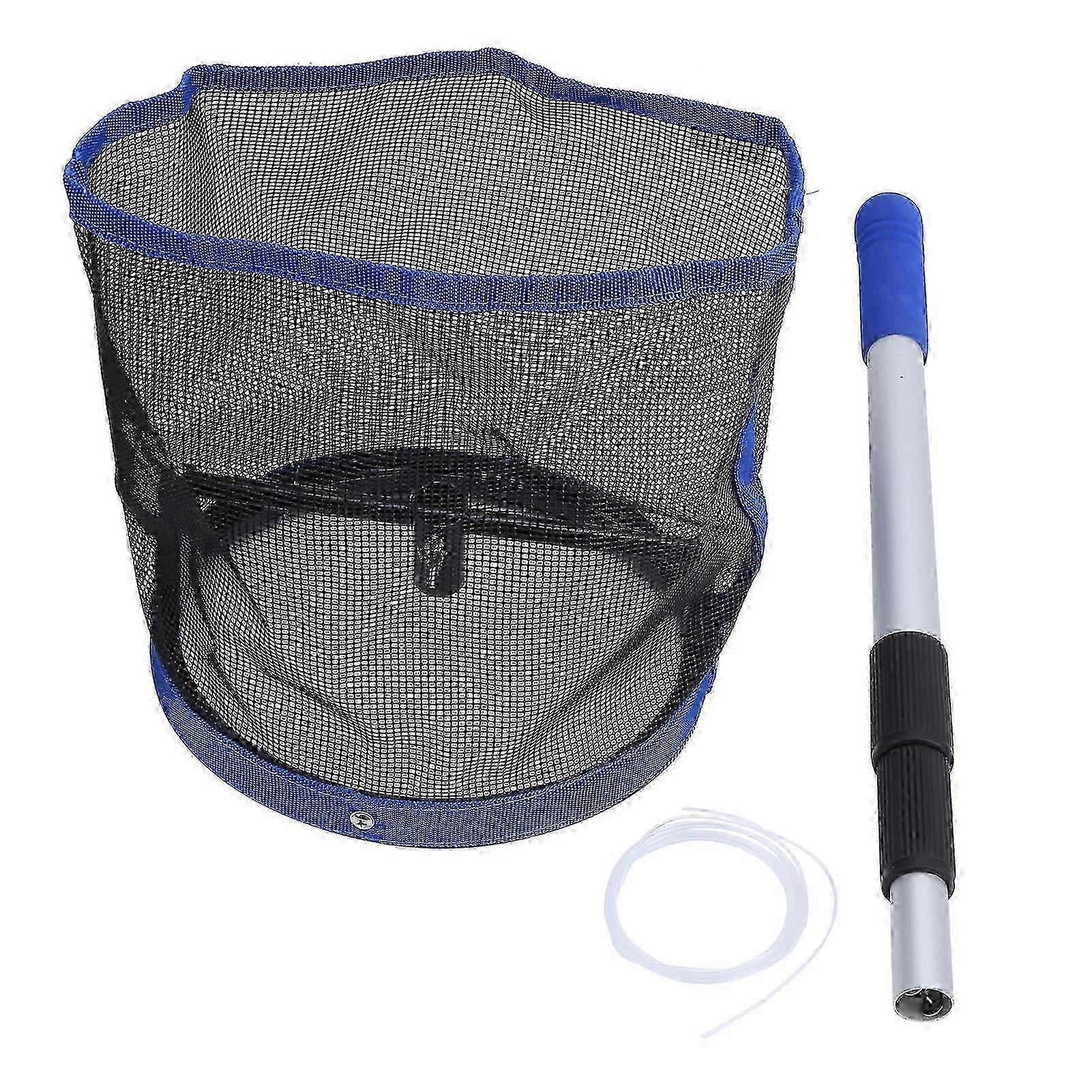 Large Capacity Table Tennis Ball Pickup Storage Net Portable Ball Picker Container