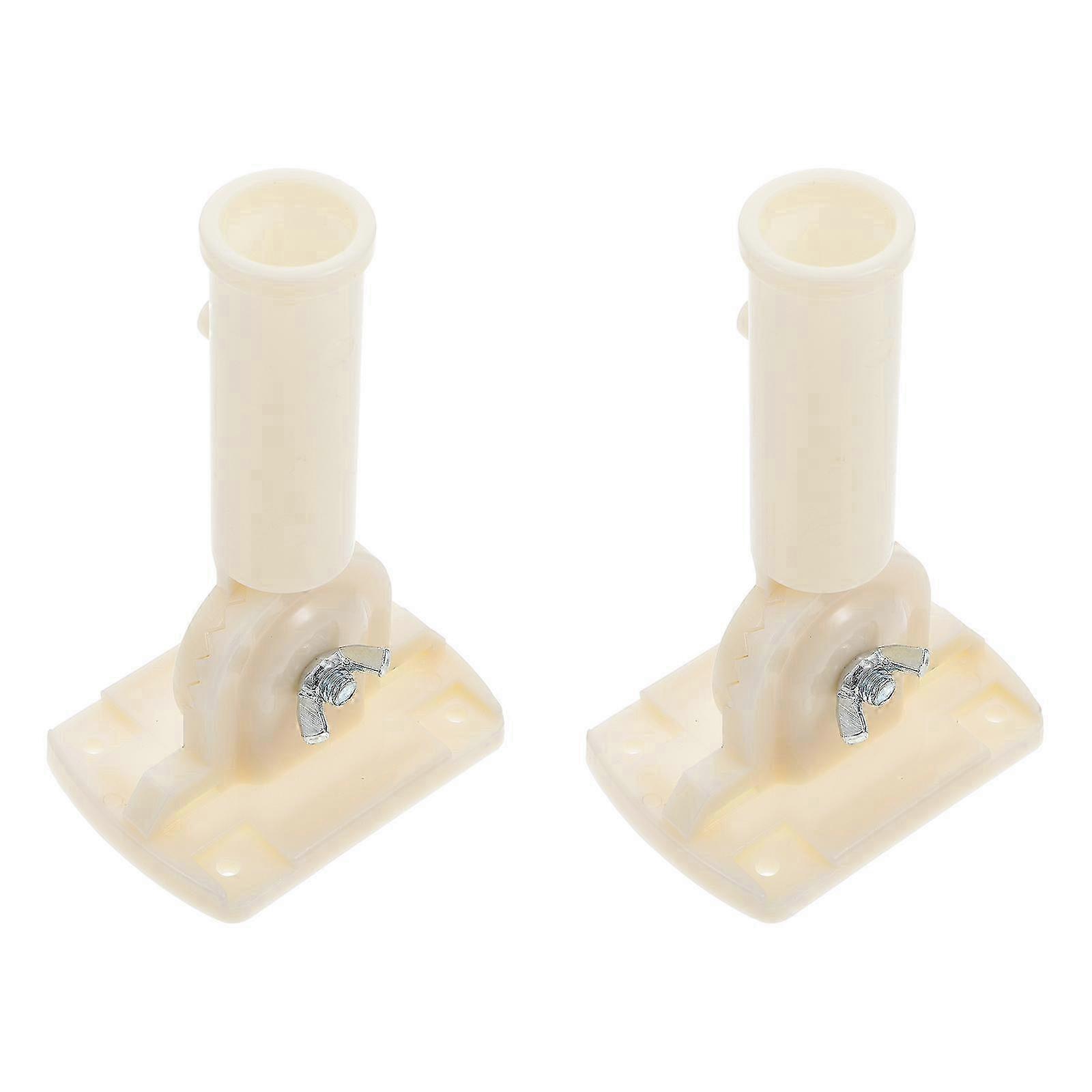 Flagpole Fixing Bracket Wall Flagpole Bracket Practical Design For Celebration 15.5cm x 8.7cm x 6.6cm 2Pcs