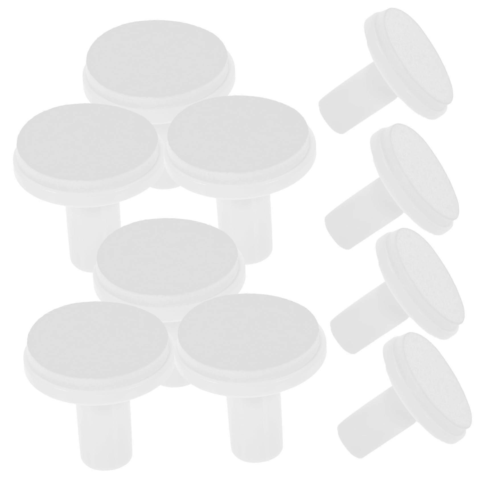 Electric Nail Drill Bits Set 12pcs White Replacement Heads for Universal Nail File Shaping