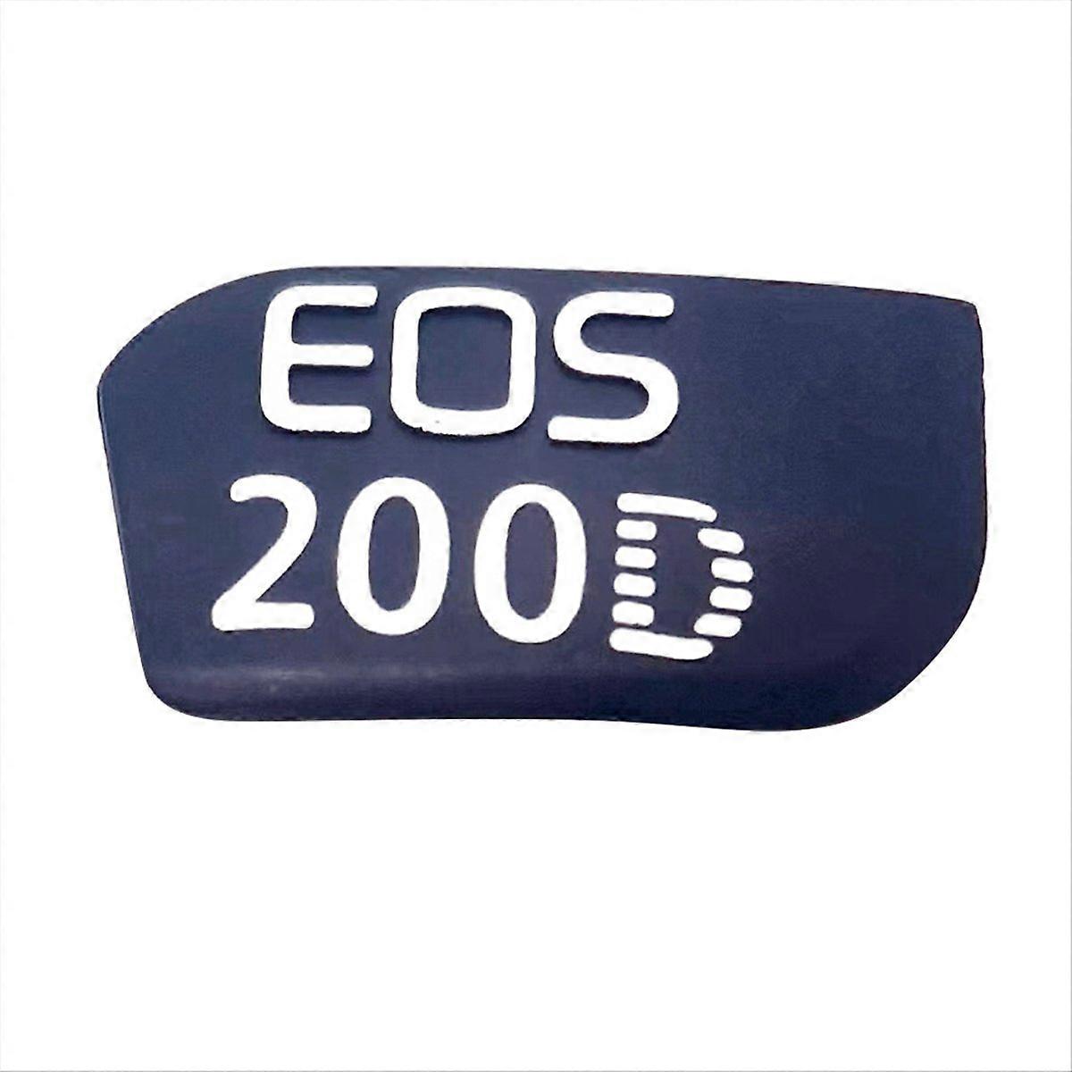 For 200D , Second Generation Sign, BLACK Nameplate