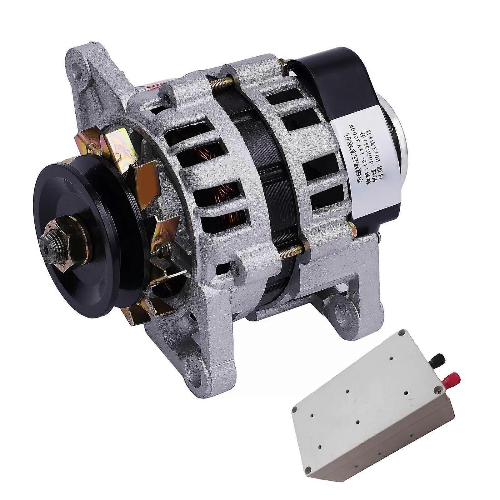 2000W Permanent Magnet Generator 48V Pure Copper Wire Brushless DC Low Noise Stable Output