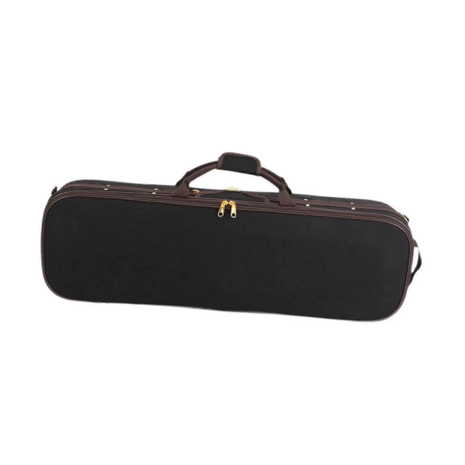 3/4 Violin Case with Secure Closure and Dust Protection for String Instruments, Exact Color Match