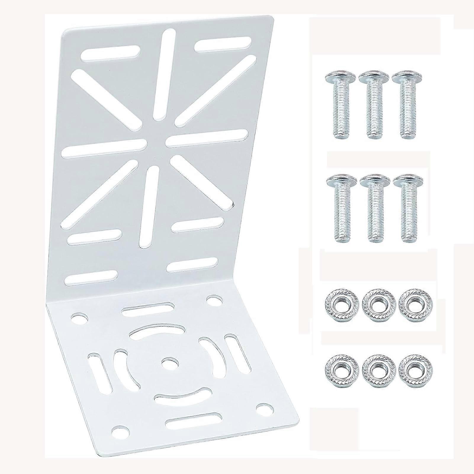 Surveillance Camera Mount LShaped Universal Pole Bracket for Indoor Outdoor Security Cameras