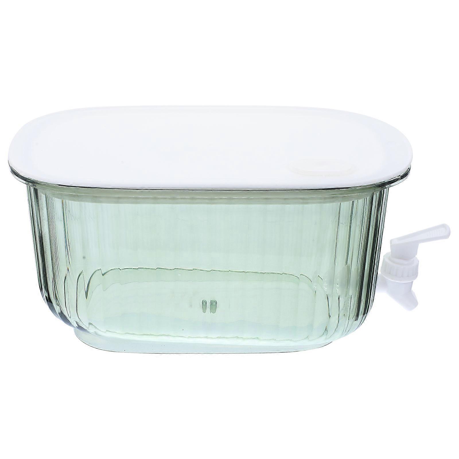 Juices Cold Drink Dispenser Container for Storage with Faucet