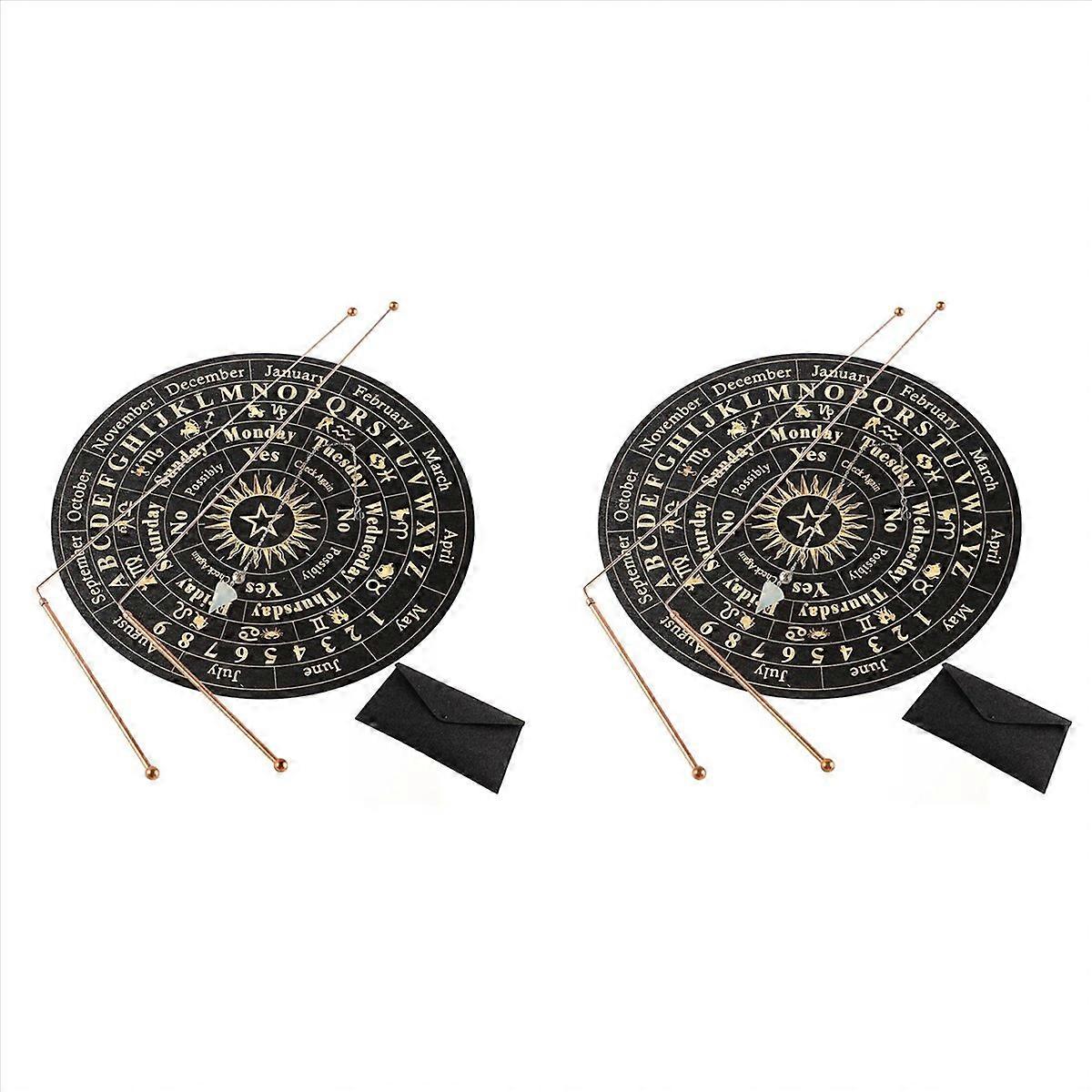 Copper Dowsing Rods - 4PCS Divining Rods+Dowsing Pendulum + Divination Mat- Divining Water, Treasure