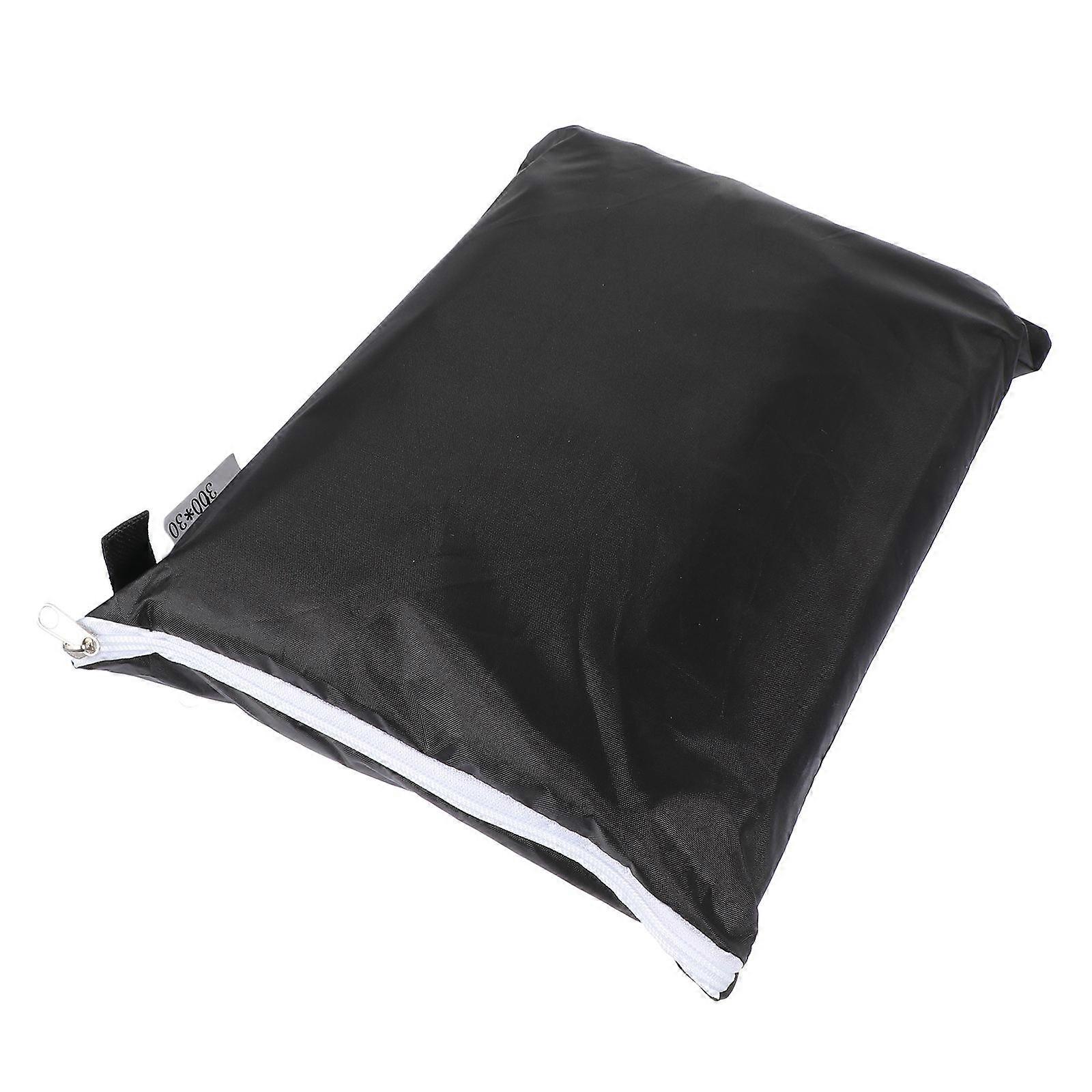 Durable Waterproof Pool Cover Black Polyester for Protection 1Pcs Cover
