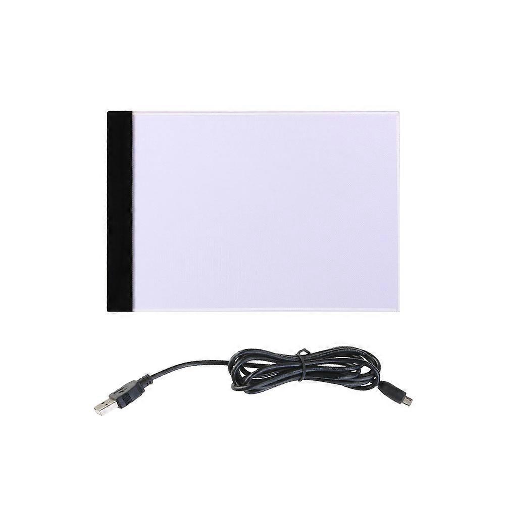 LED Copy Board Backlight Copy Board for Artcraft Use A4 Light Table USB Cable White