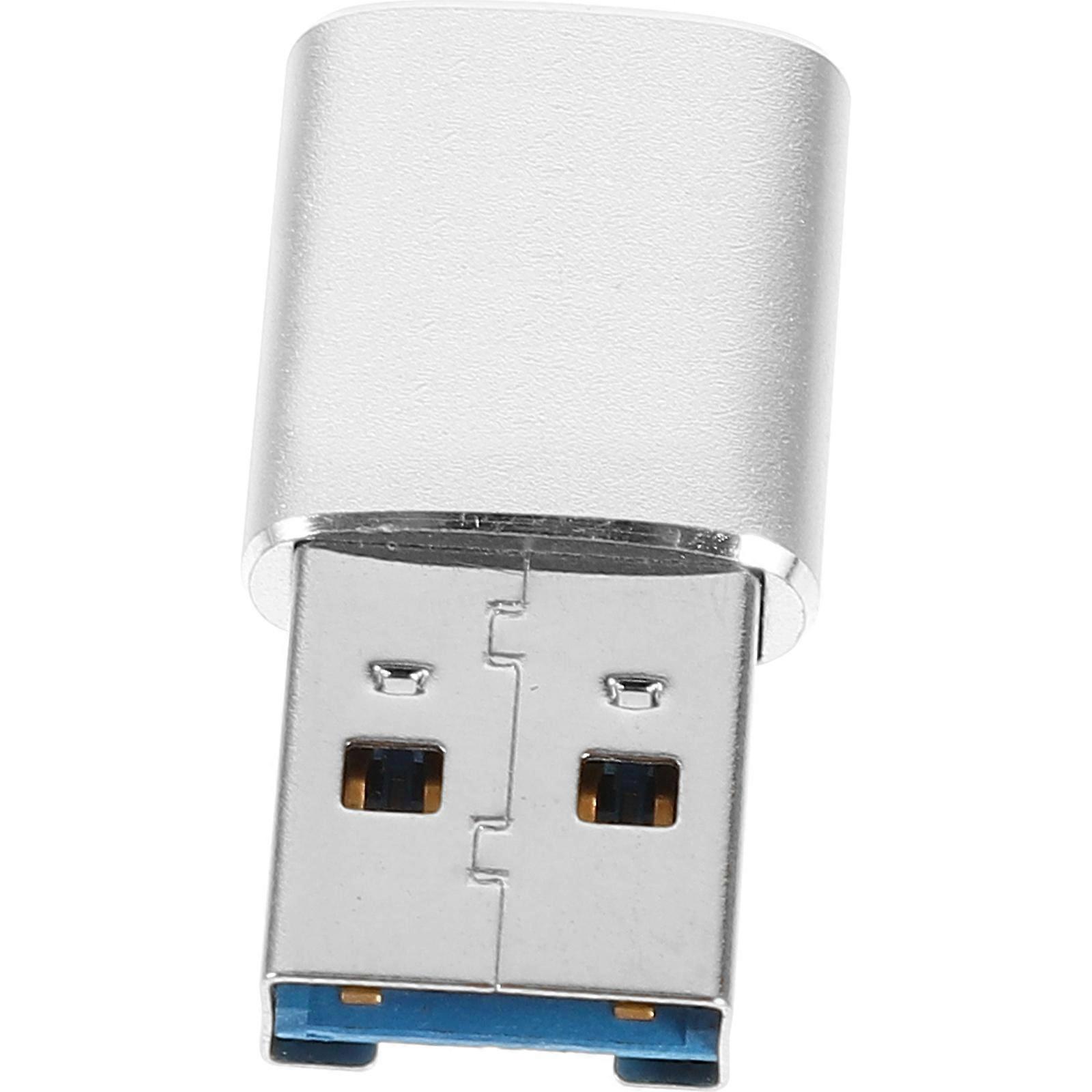 Micro Reader USB 3.0 for Data Reading 3Pcs Mini Memory Adapter Silver