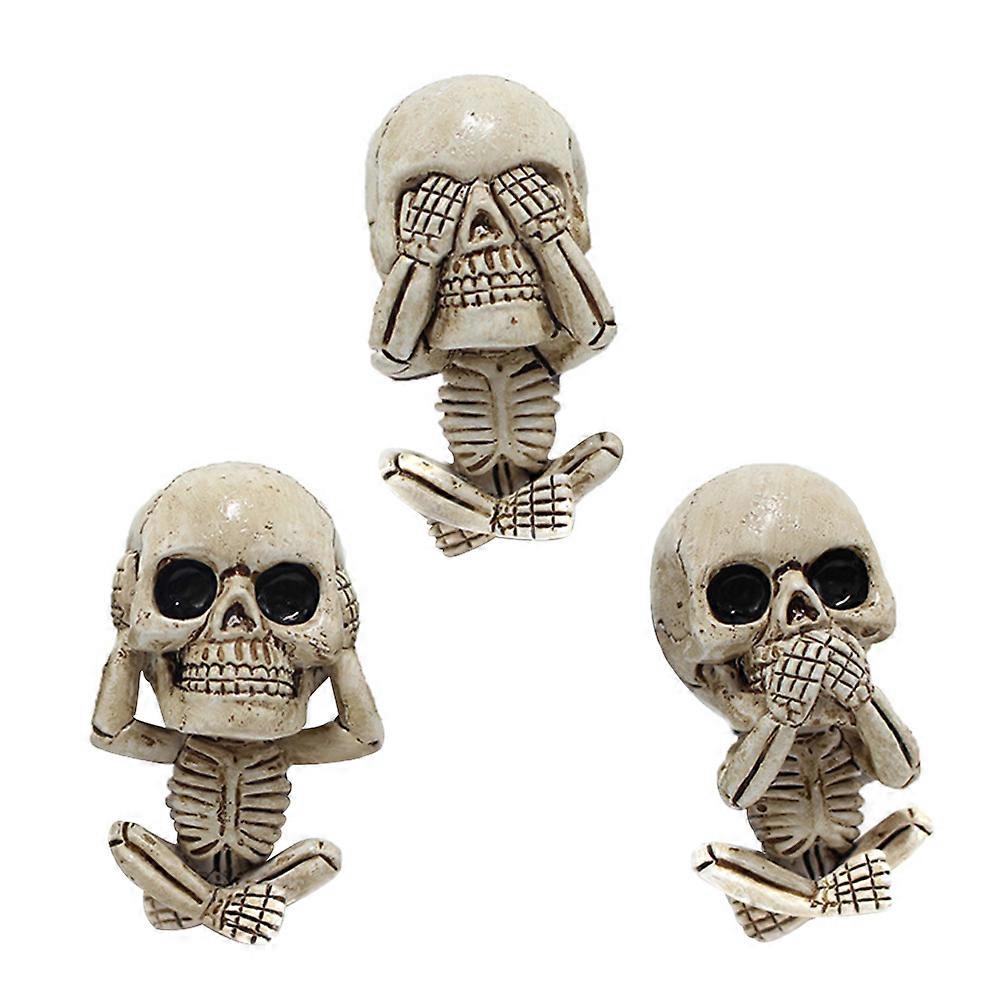 Skull Auto Perfume Diffuser for Car with 3Pcs Air Fresheners