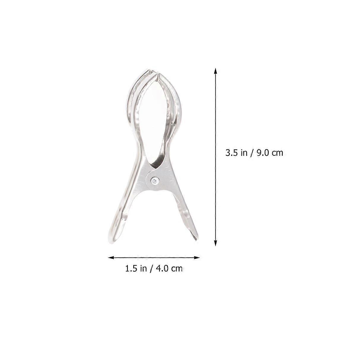 Rust Resistant Clips Stainless Steel Clips for Daily Use 18Pcs Set