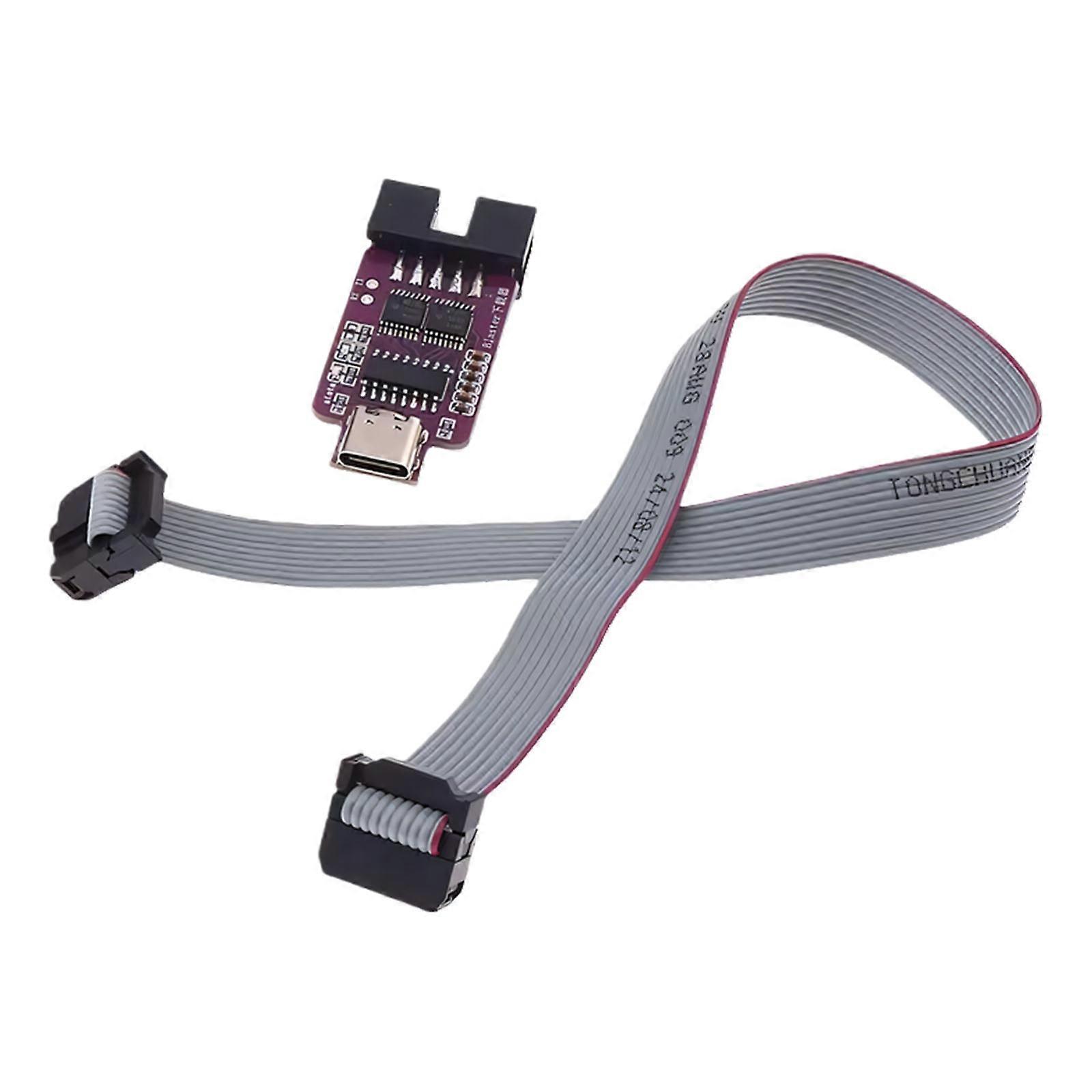 USB Downloader Debugger With Level Conversion Capability Design For FPGA CPLD Debugging Smooth Development Tool Multicolor