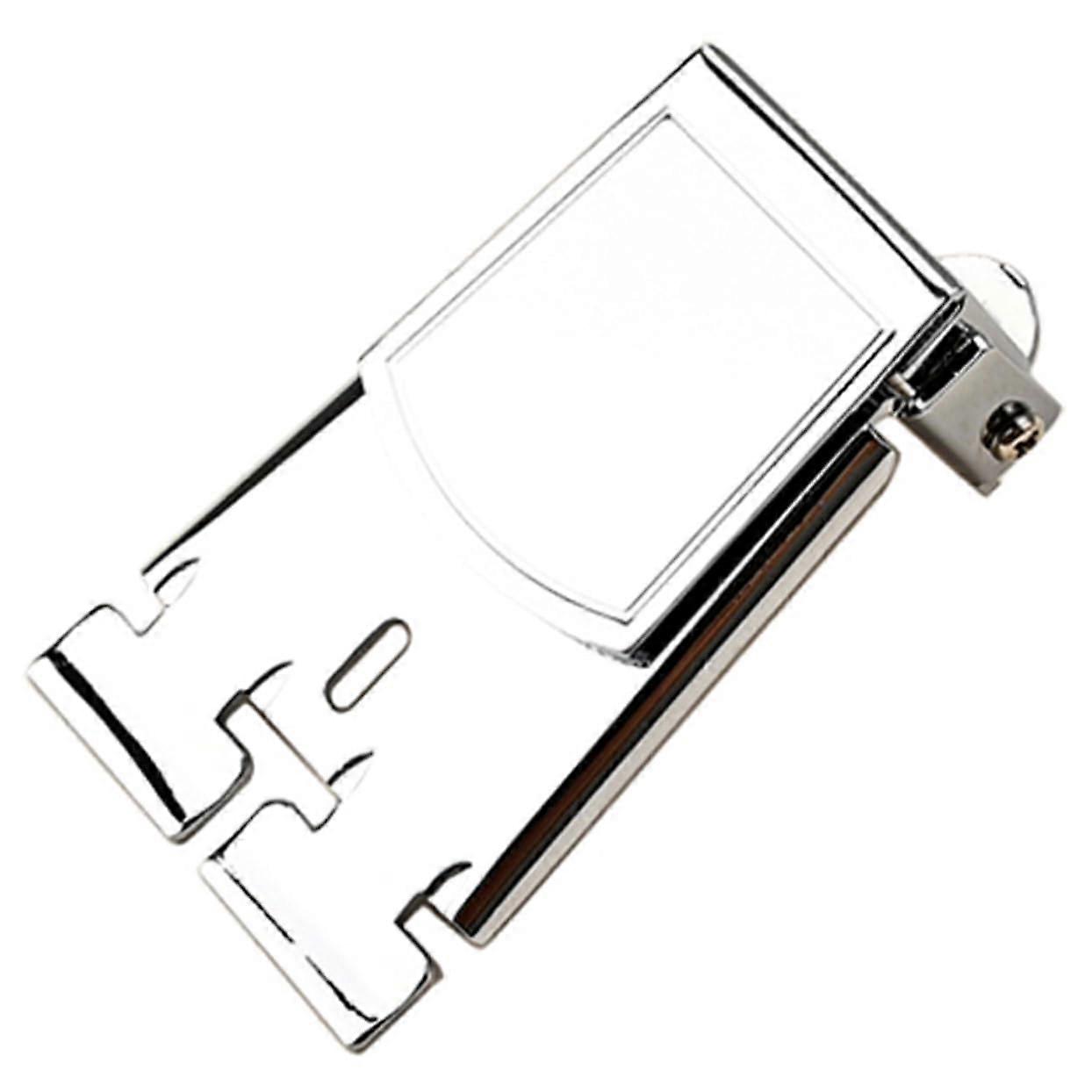 Chrome 5 String Banjo Tailpiece Replacement, Durable Triangle Style for Reliable String Anchoring