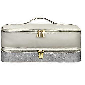 Travel Carrying Case for Shark Flexstyle Hair Dryer Double-Layer Blow Dryer Bag for Hair Accessory Storage Bag