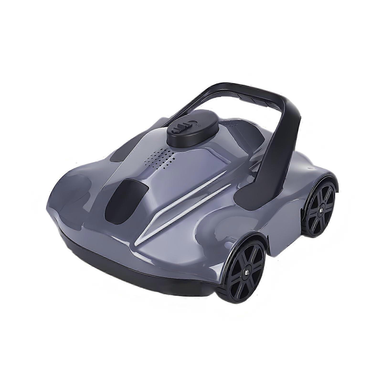Cordless Automatic Pool Skimmer Vacuum Robot with Fine Filter for 1076 sq.ft Pools