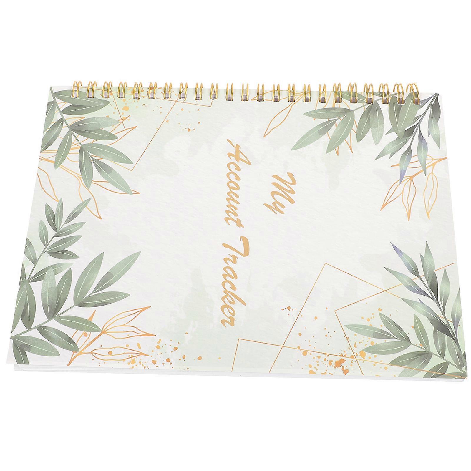 Checkbook Register Book Accounting Ledger for Expense Tracking 2Pcs