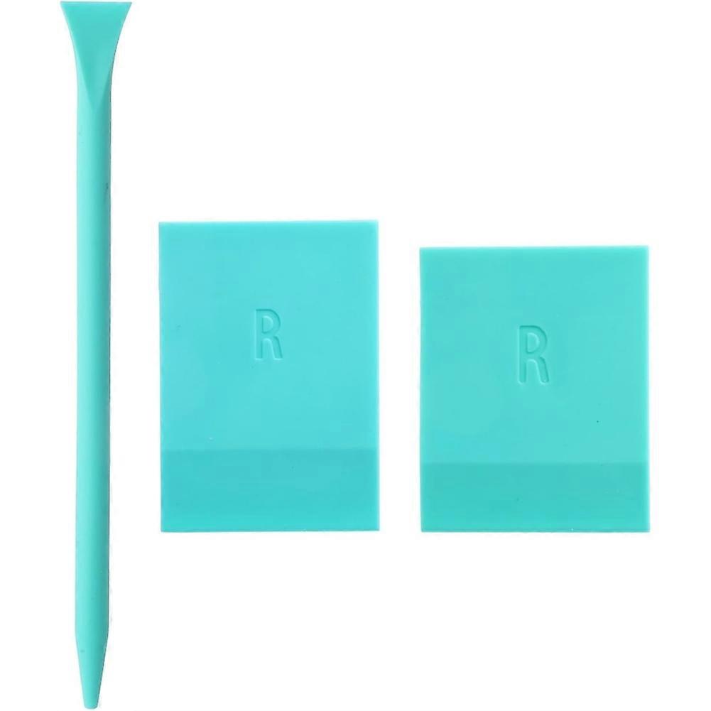 3 Pack Mini Rubber Squeegee - Optimized for Use with Mesh Backed Stencils and Transfers - Mini Squeegee