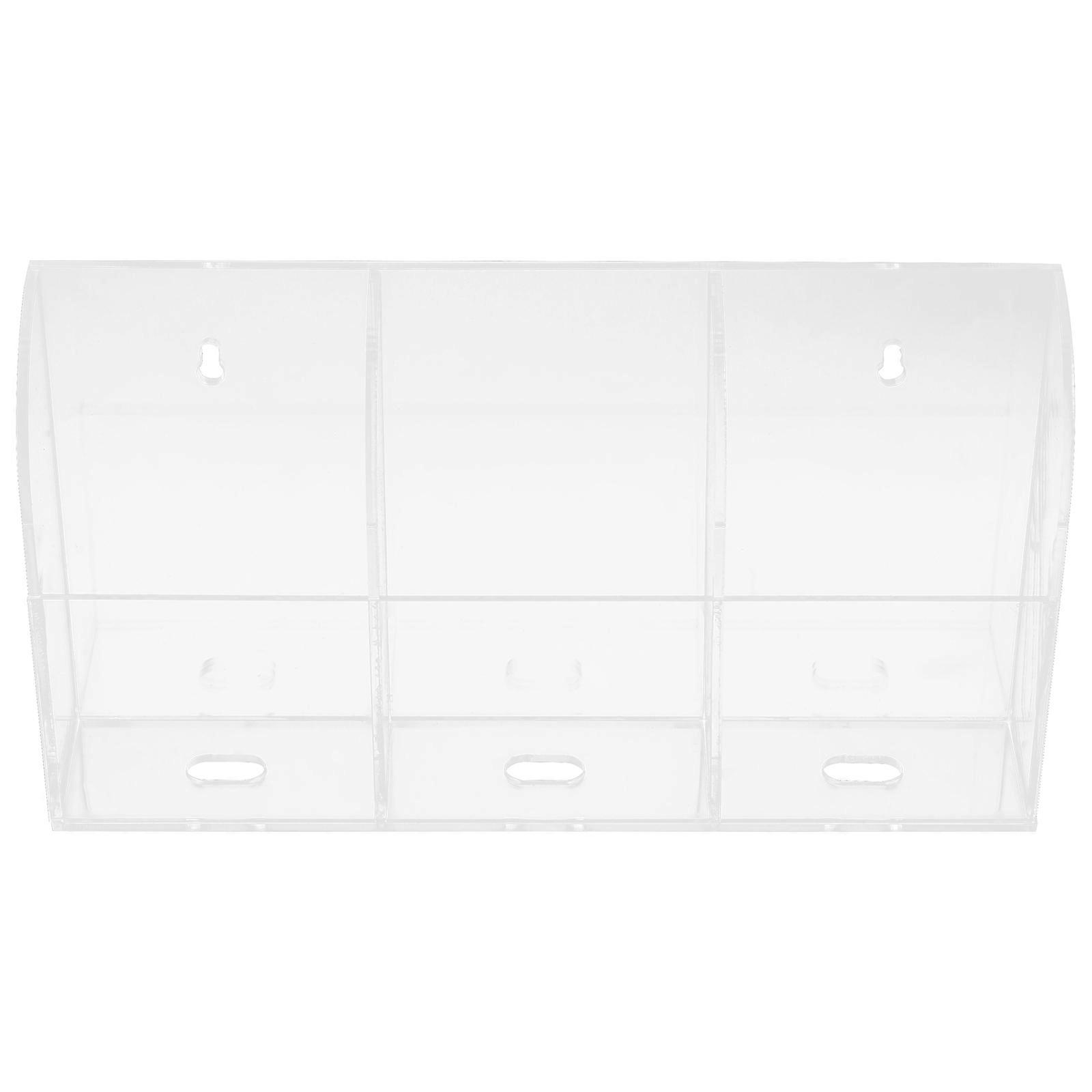 Remote Controller Holder Wall Mounted Organizer for Storage 2Pcs Box