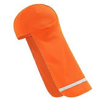 Reflective Long Tail Beanie Cap for Night Riding Visibility