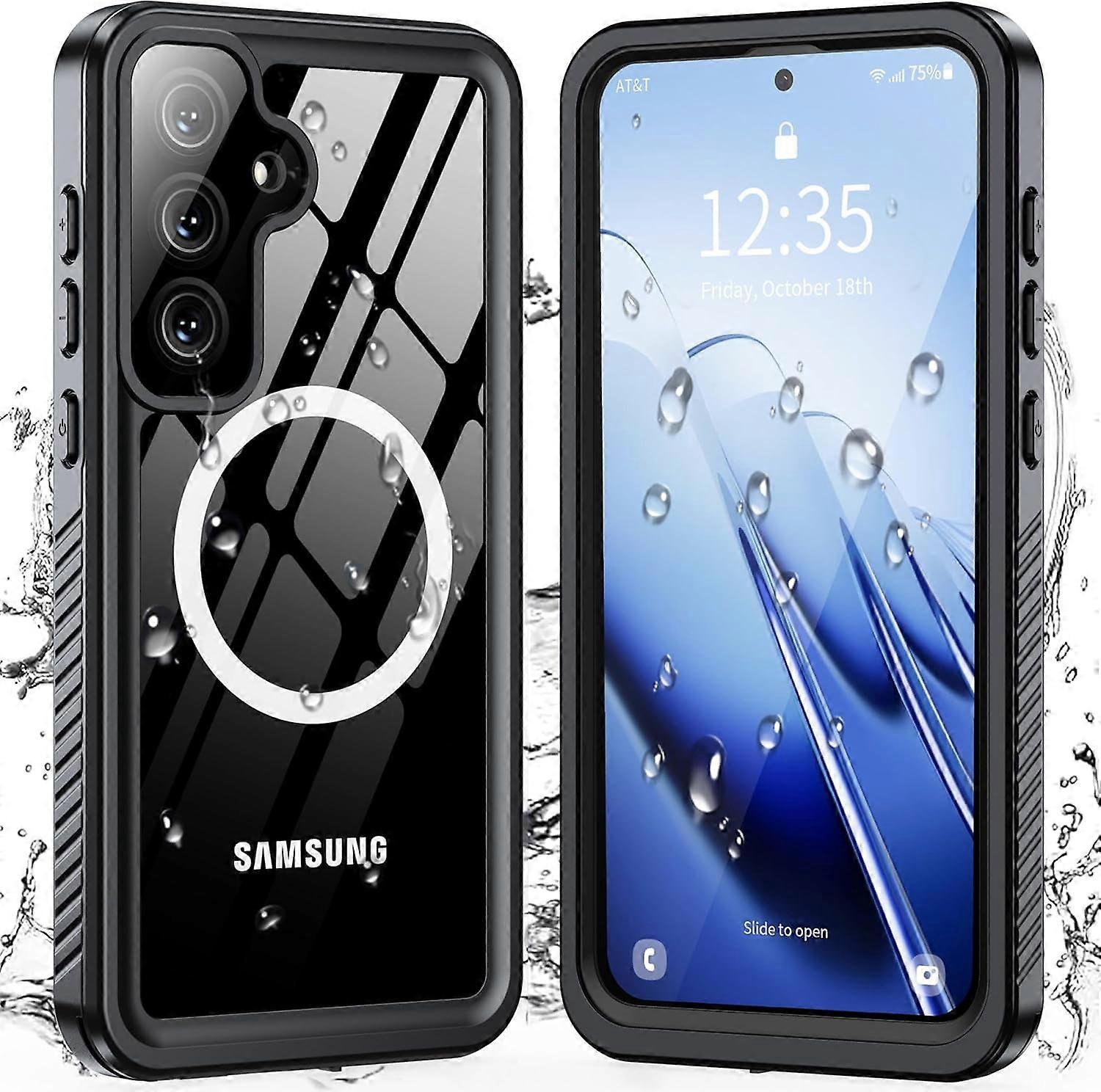 Waterproof Shockproof Case Compatible with Samsung Galaxy S25 FE
