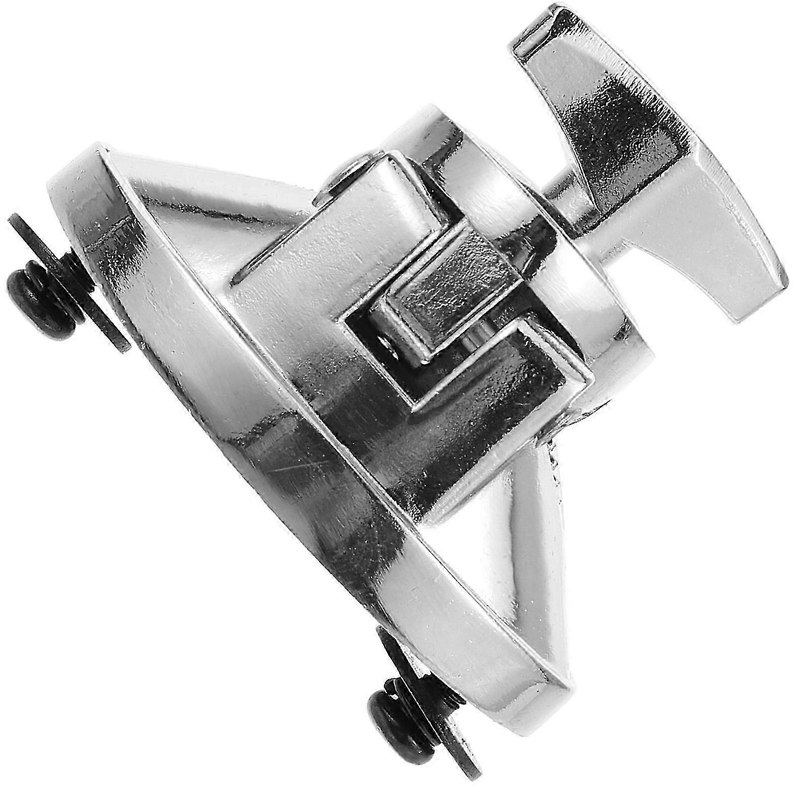 Tom Drum Kit Mount Bracket | Zinc Alloy Support Base | Music Performance Accessory | 1Pack