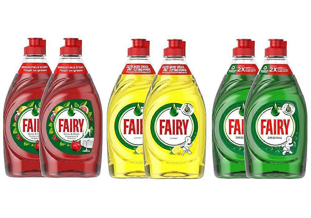 Fairy diskmedel, 6-pack