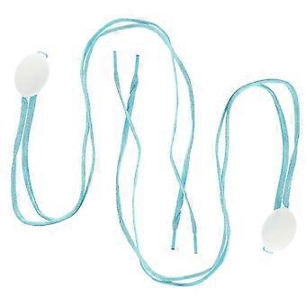 LED Luminous Shoelaces Replacement for Shoes 1Pair Nylon Blue Durable Design