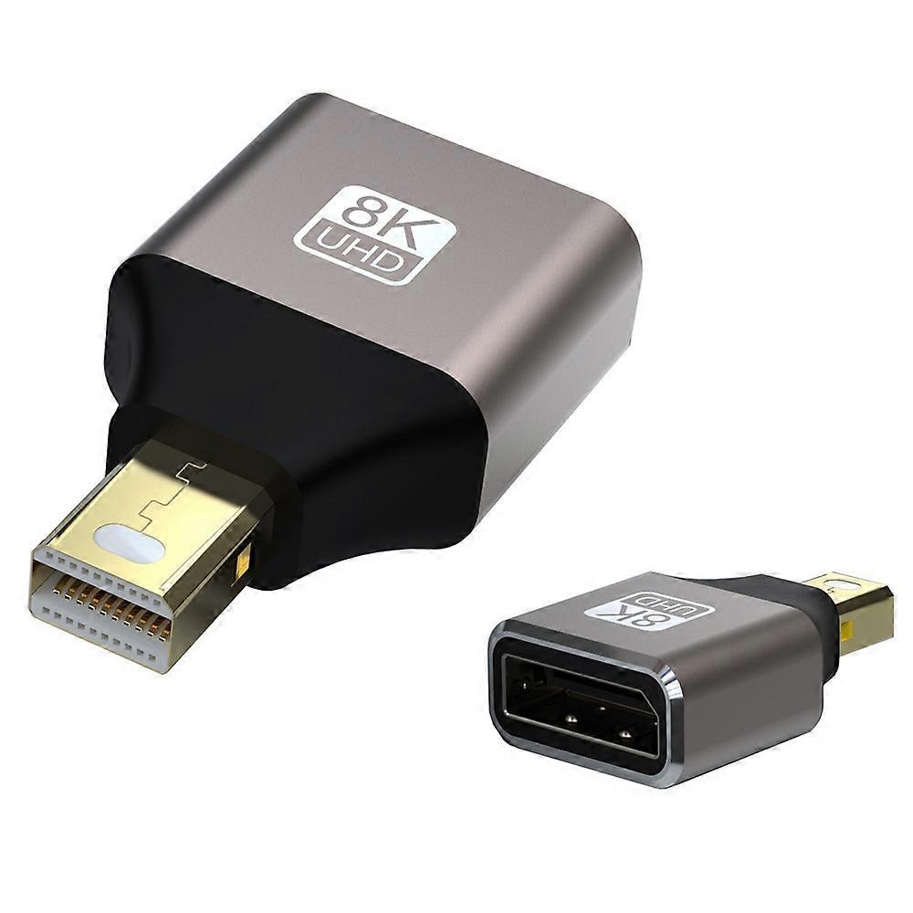 Adaptér 8K 60Hz, samec/samice, mini DisplayPort, samec/samice