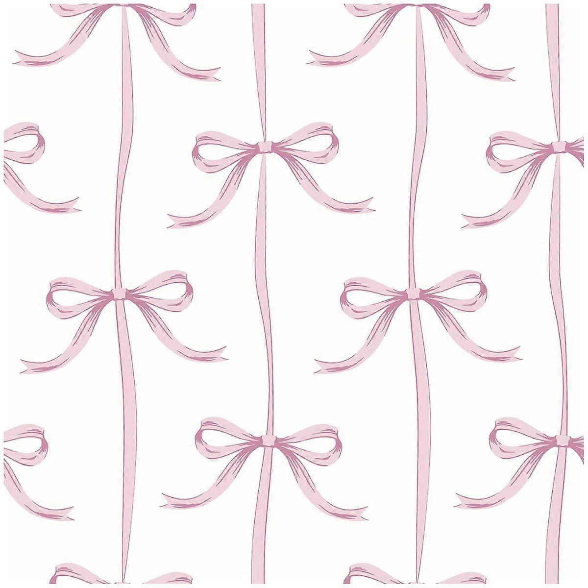 Pink White Bow Wallpaper EXCLUSIVE
