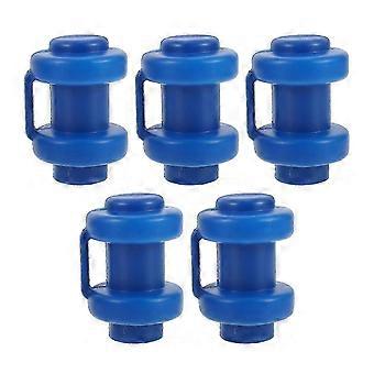5 Pcs Trampoline Enclosure Pole Hat, Pole Top Cover, Plastic Trampoline Accessories for Secure Fixing