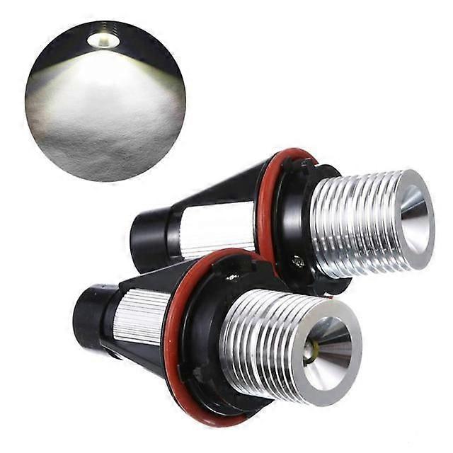 2 X Halogen Headlights LED Car Headlight Kit Angel Eye Marker Light For BMW E39 E53 E60 E61 E63 E64 E65 E66 E83 E87 BMW 525i