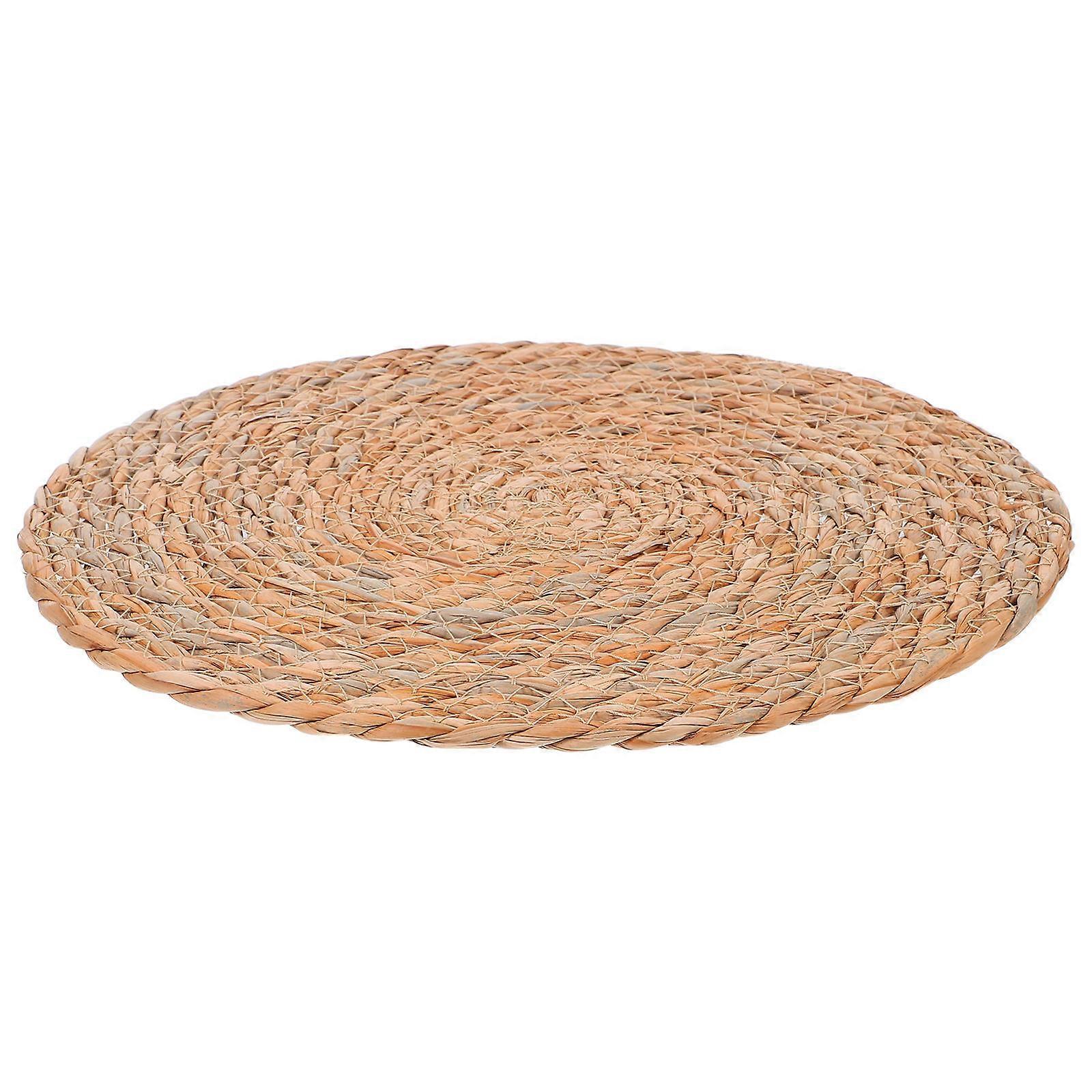 Set de table rond tressé et isolant pour table à manger