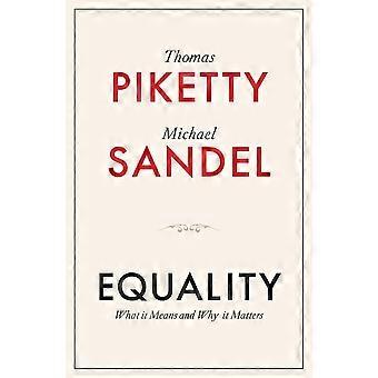 Equality what it means and why it matters