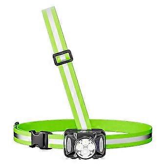 Ultra Bright Running Lights for Runners 6 Lighting Modes, 90 Adjustable Rechargeable for Night Jogging, Hiking, Walking