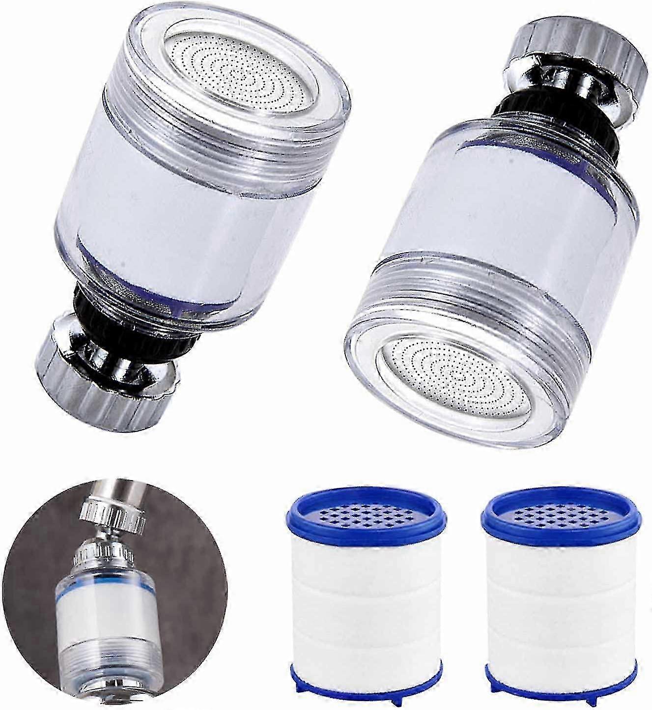 2faucet Booster Filter Kitchen Faucet Water Filter Aerator Equipped With Two Filter Elements