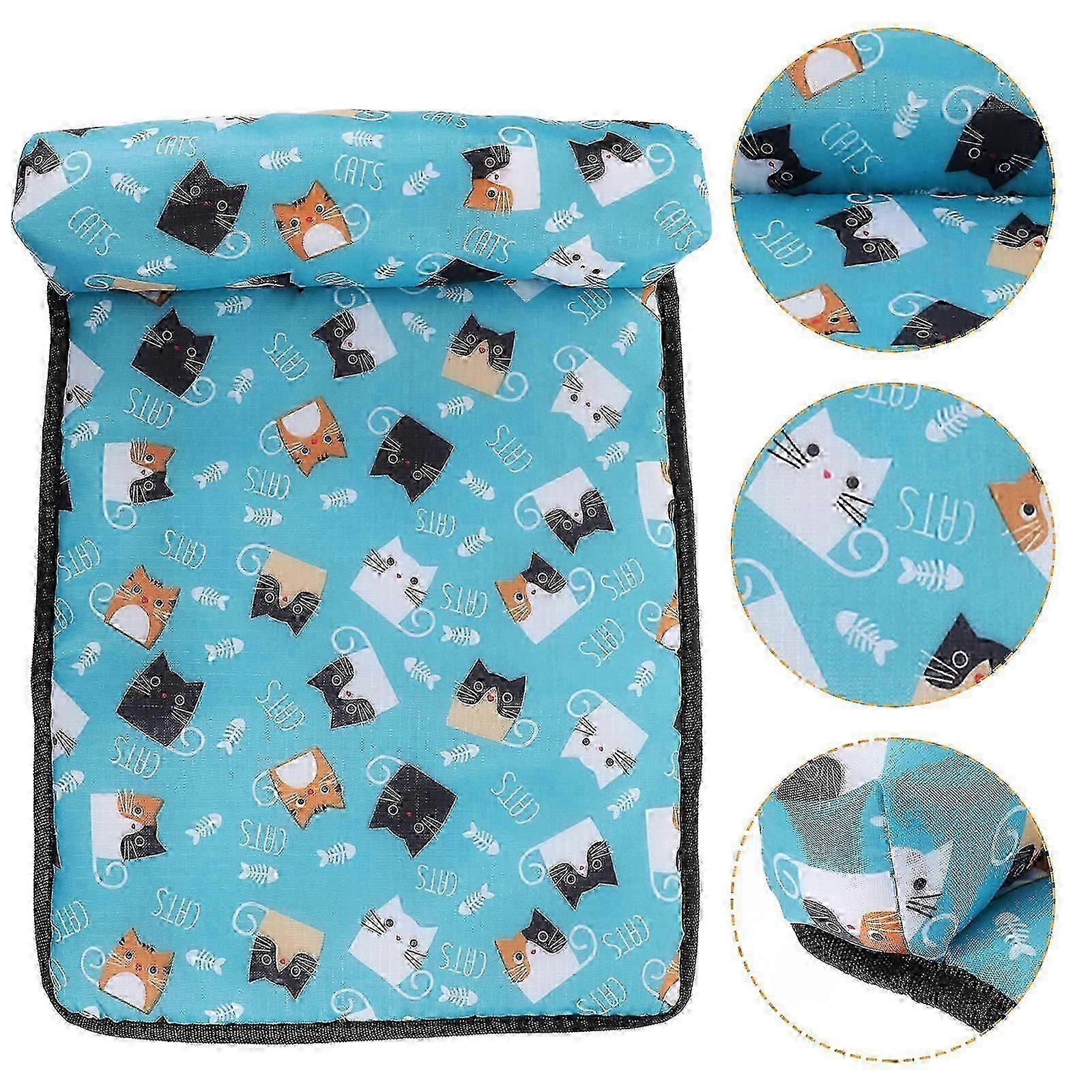 3Pcs Self Cooling Cat Cooling Pad compatible with Pets Comcompatible withtable Summer Sleeping Mat