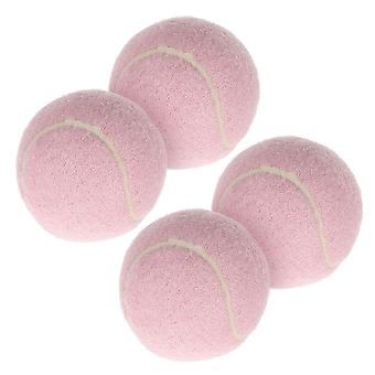 4kpl tennispallo kumitennispallo harjoitus tennispalloharjoittelu tennispallo kumitennispallo pelaajalle kumitennispallo leikkisä tennispallo gir