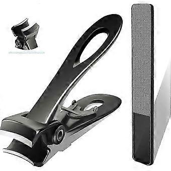 Toenail Clippers for Thick Toenails, Long Handle Wide Jaw Opening Nail Clippers for Adult, Men, Seniors (2 Piece) zoog