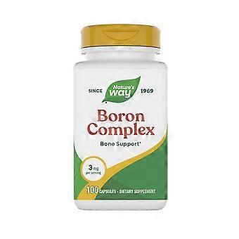Nature's Way Boron Complex, 3 mg, 100 Caps (Pack of 1)