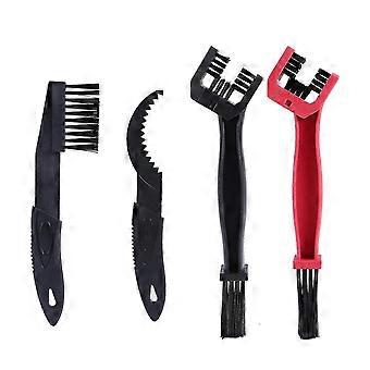 4 stks accessoires voor fiets draagbare motorfiets ketting borstel kit reinigingstool