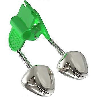 Fishing Bell and Night Light Kit, 20 Pcs Fish Bite Bait Alarm Bell with LED Light for Night Fishing