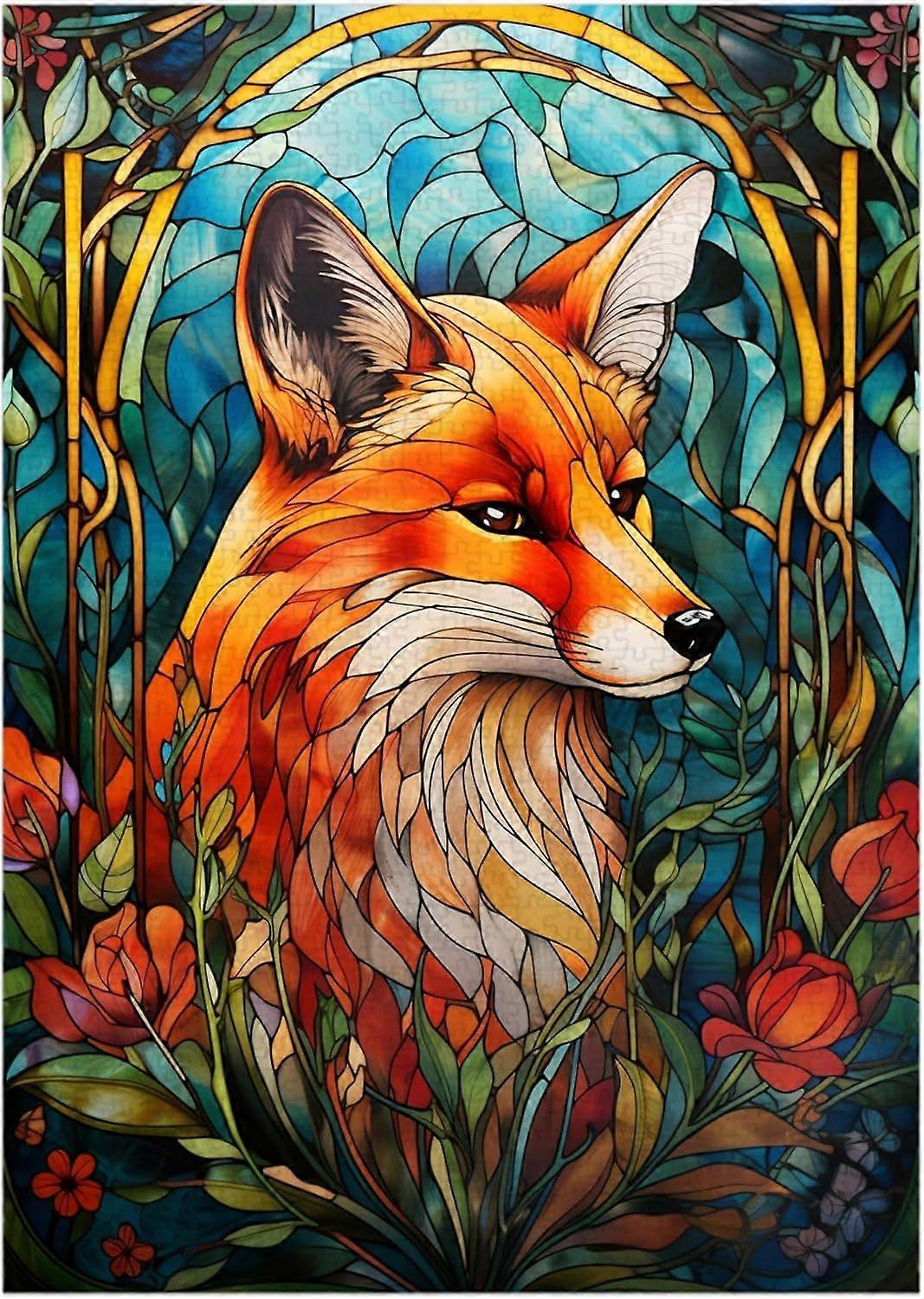 Fox Jigsaw Puzzle AZQ1090