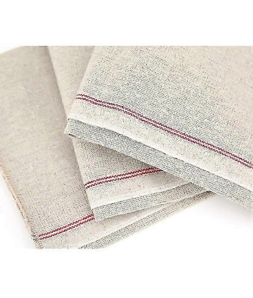 French Linen Surface Bread Fermentation Cloth 17.35x35 Inches Multi-layered High Absorbency