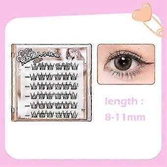Self-Adhesive Glue-free False Eyelashes Sunflower Reusable Thick Lash V8U5