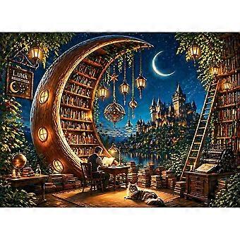Puzzle dla dorosłych Moon Magic Library Puzzle VRE823