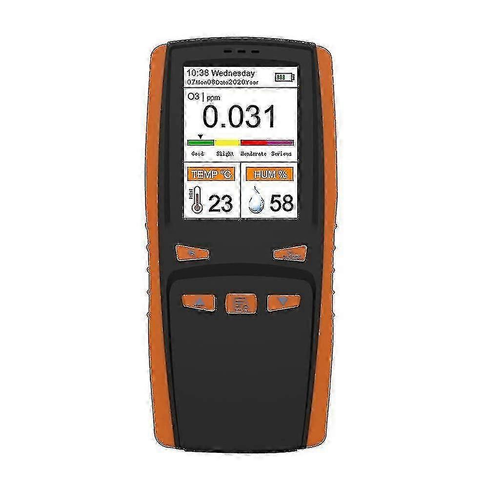 Ozone analyzer for pollution detection and air quality control