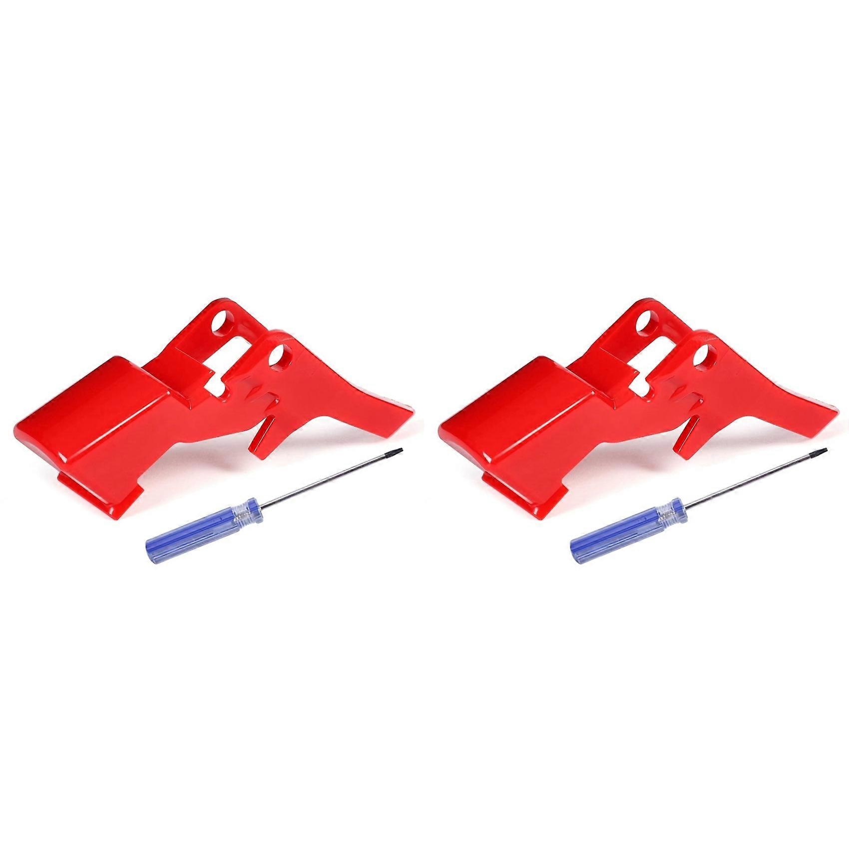 2X Trigger Switch Button for V7 V8 SV10 SV11 Vacuum Cleaner, Strong Red Power Switch Button Replacement