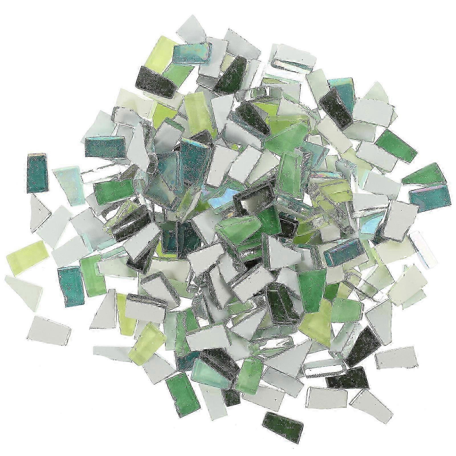Flat-Bottom Green Craft Tiles